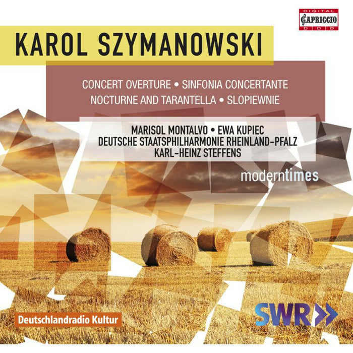 Montalvo/Kupiec/Steffens - Szymanowski: Concert Overture, Sinfonia Concertante, Nocturne and Tarantella, Slopiewnie - C5280
