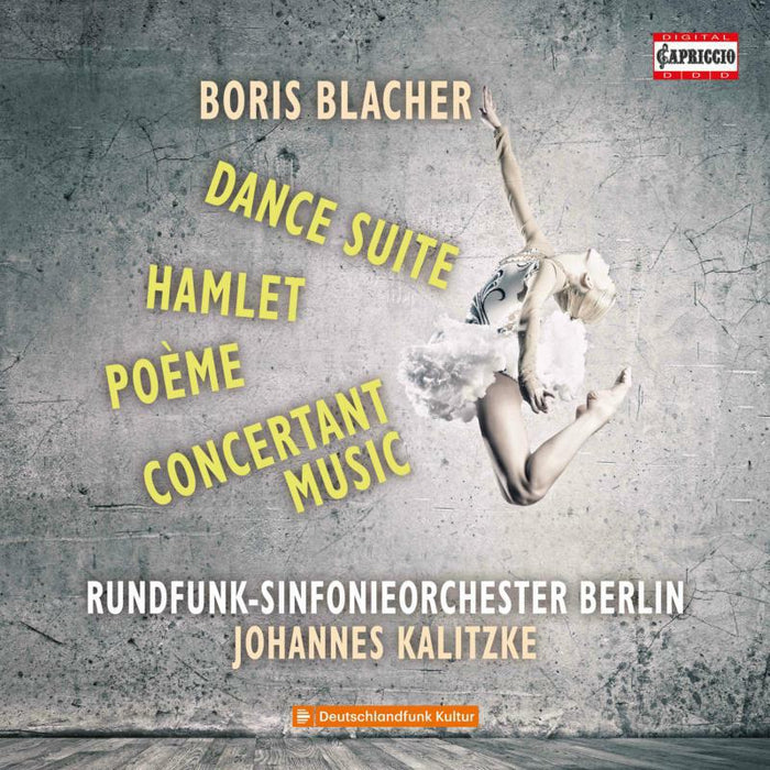 Rso Berlin/Kalitzke - Boris Blacher: Dance Suite, Hamlet, Po?me, Concertant Music - C5349
