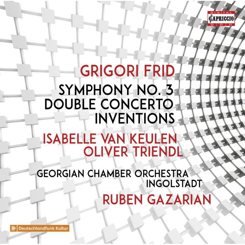 Georgian Chamber Orch - Grigori Frid: Symphony No. 3, Double Concerto, Inventions - C5353