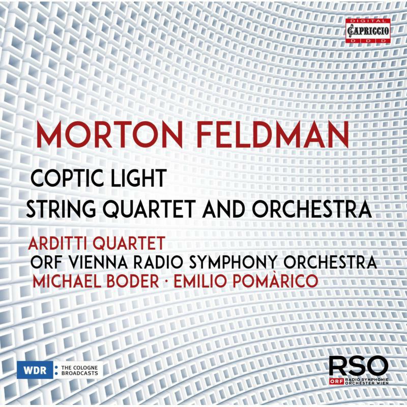 Arditti Quartet - Morton Feldman: Coptic Light, String Quartet and Orchestra - C5378