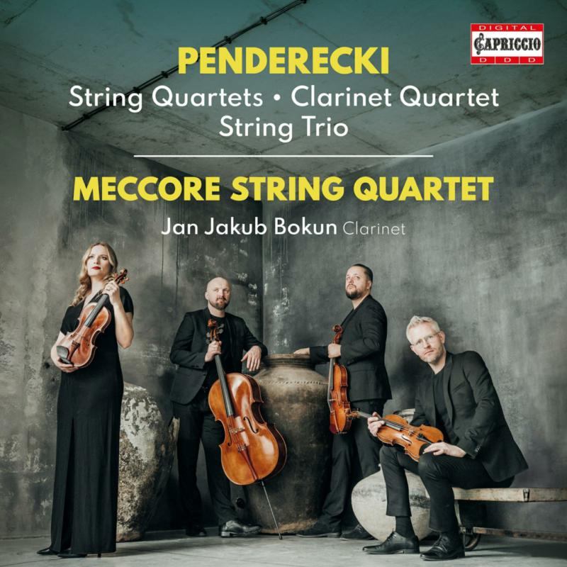 Jan Jakub Bokun; Meccore String Quartet - Krzysztof Penderecki: String Quartets; Clarinet Quartet; String Trio - C5493