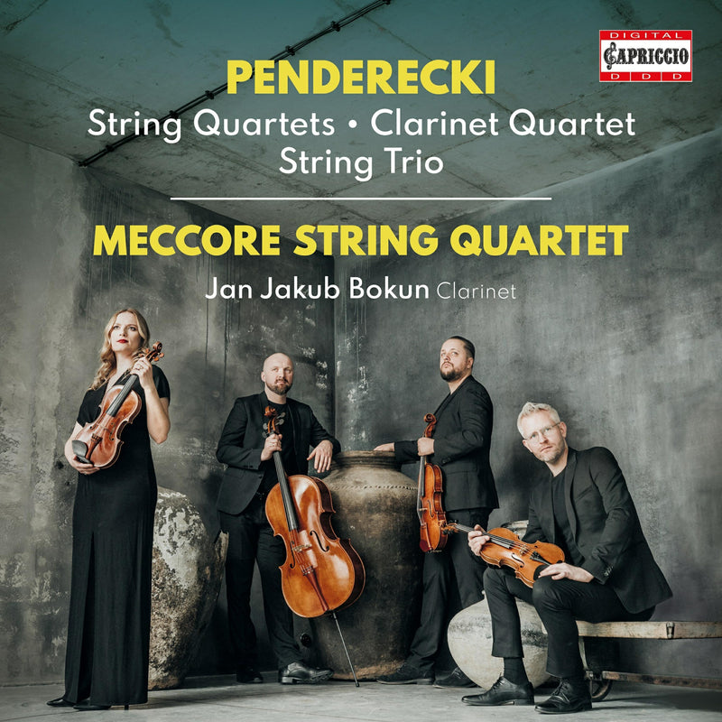 Jan Jakub Bokun; Meccore String Quartet - Krzysztof Penderecki: String Quartets; Clarinet Quartet; String Trio - C5493