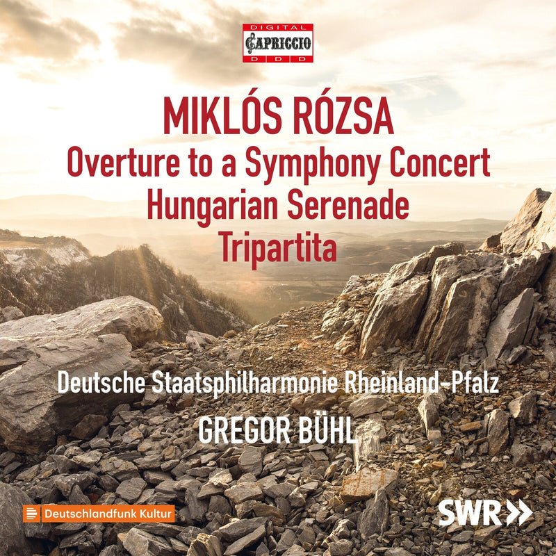 Deutsche Staatsphilharmonie Rheinland-Pfalz; Gregor Buhl - Miklos Rozsa: Overture to a Symphony Concert; Hungarian Serenade; Tripartita - C5514