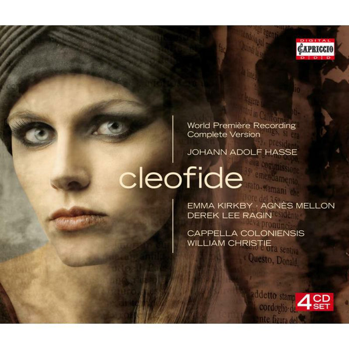 Christie:Cappella Coloniensis - HASSE:CLEOFIDE - C7080