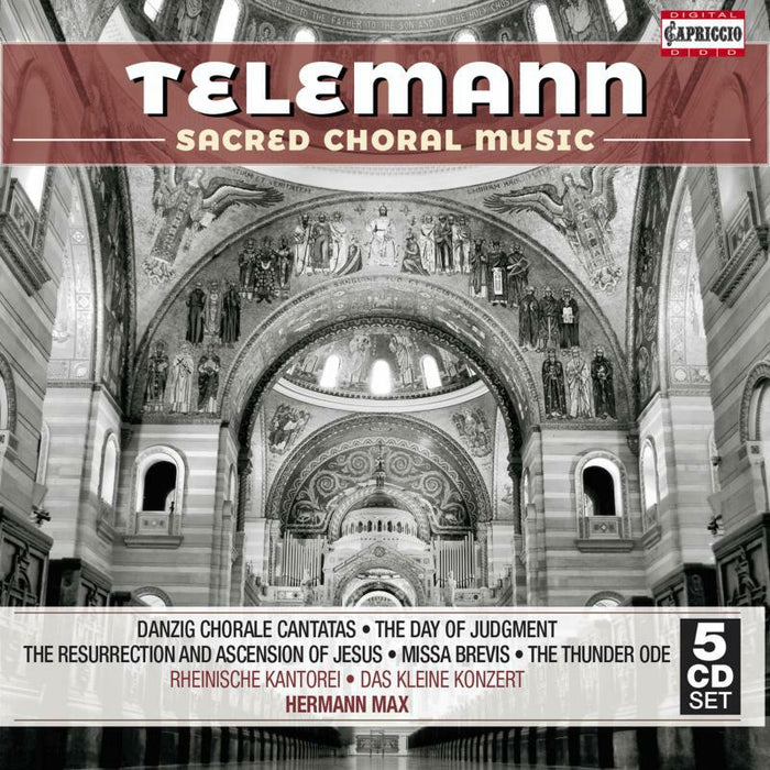 Rheinische Kantorei/Max - Georg Philipp Telemann: Sacred Choral Music - C7215