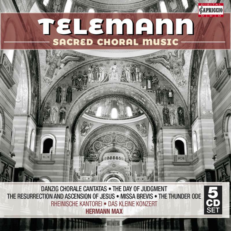 Rheinische Kantorei/Max - Georg Philipp Telemann: Sacred Choral Music - C7215