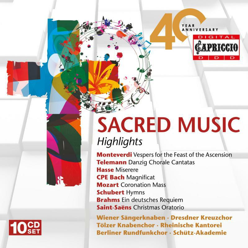 Various - Sacred Music for Capriccio's 40 Year Anniversary - C7377