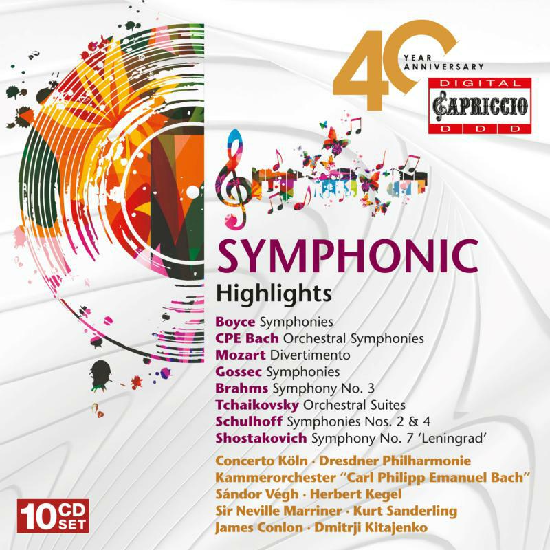 Various - Symphonic Highlights for Capriccio's 40 Year Anniversary - C7388