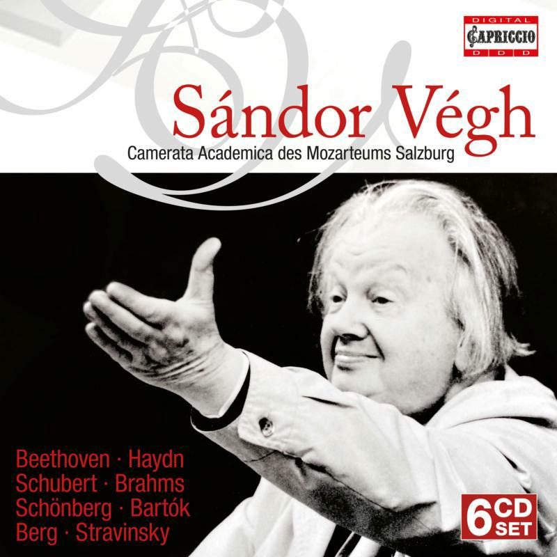 Salzburg Camerata/Vegh - Sándor Végh conducts Beethoven, Haydn, Schubert, Brahms, Schönberg, Bartók, Berg, Stravinsky - C7422