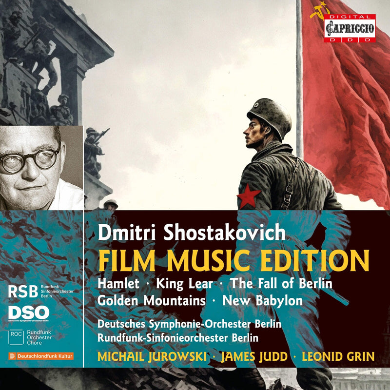 Rundfunkchor Berlin; RIAS-Kammerchor Deutsches Symphonie-Orchester Berlin; Rundfunk-Sinfonieorchester Berlin; Michail Jurowski; James Judd; Leonid Grin - Dmitri Shostakovich: The Film Music Edition - C7450