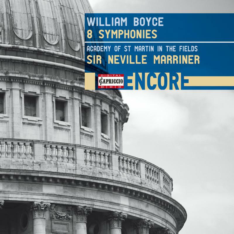 Academy Of St Mitf/Marriner - William Boyce: 8 Symphonies - C8006