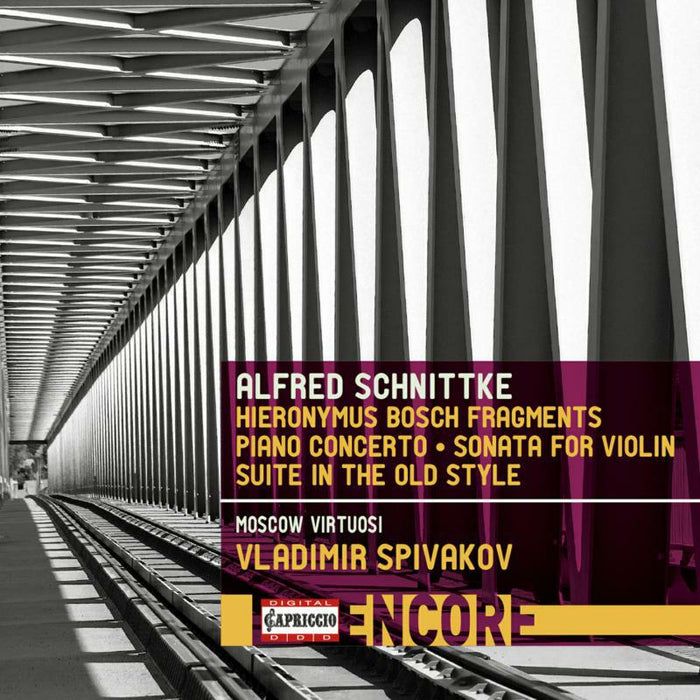 Moscow Virtuosi/Spivakov - Alfred Schnittke: Hieronymus Bosch Fragments, Piano Concerto, Sonata for Violin, Suite in the Old Style - C8011