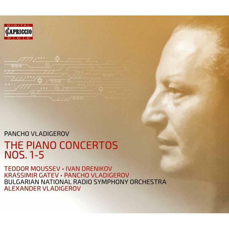 Bulgarian Nrso - Pancho Vladigerov: The Piano Concertos Nos. 1-5 - C8060
