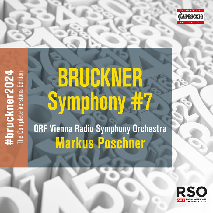 Orf Vienna Radio Symphony Orchestra; Markus Poschner - Anton Bruckner: Symphony No. 7 - C8091