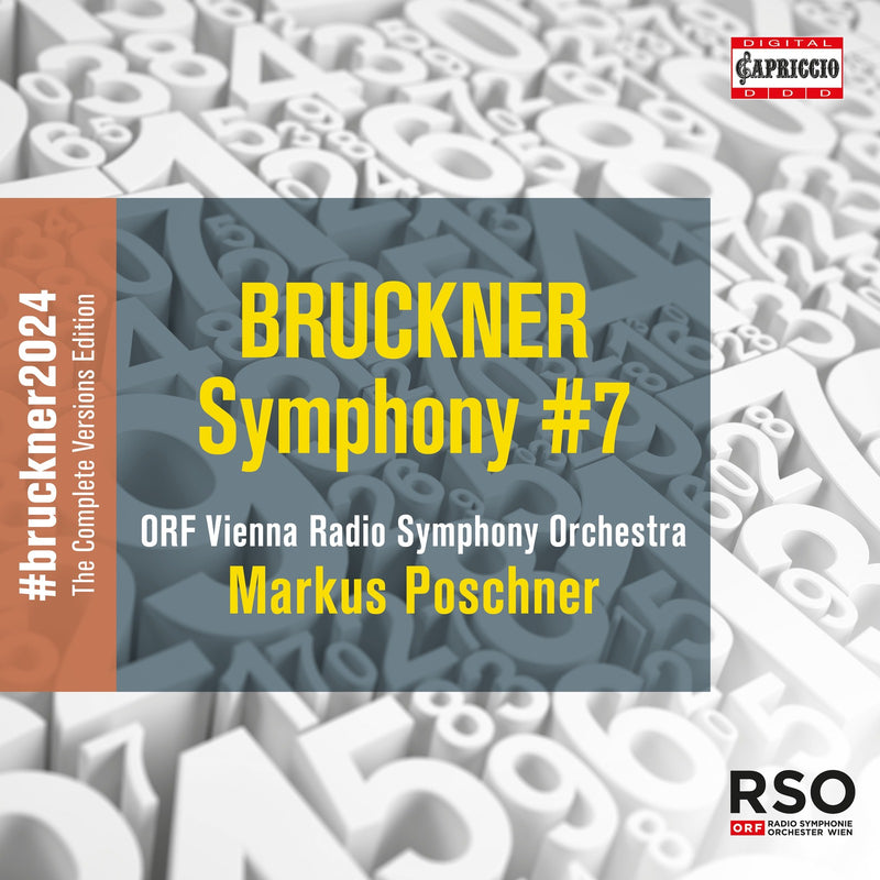 Orf Vienna Radio Symphony Orchestra; Markus Poschner - Anton Bruckner: Symphony No. 7 - C8091