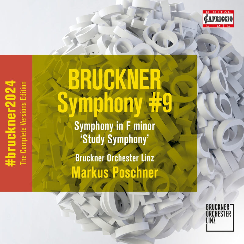Bruckner Orchester Linz; Markus Poschner - Anton Bruckner: Symphony No. 9; Symphony in F minor 'Study Symphony' - C8096