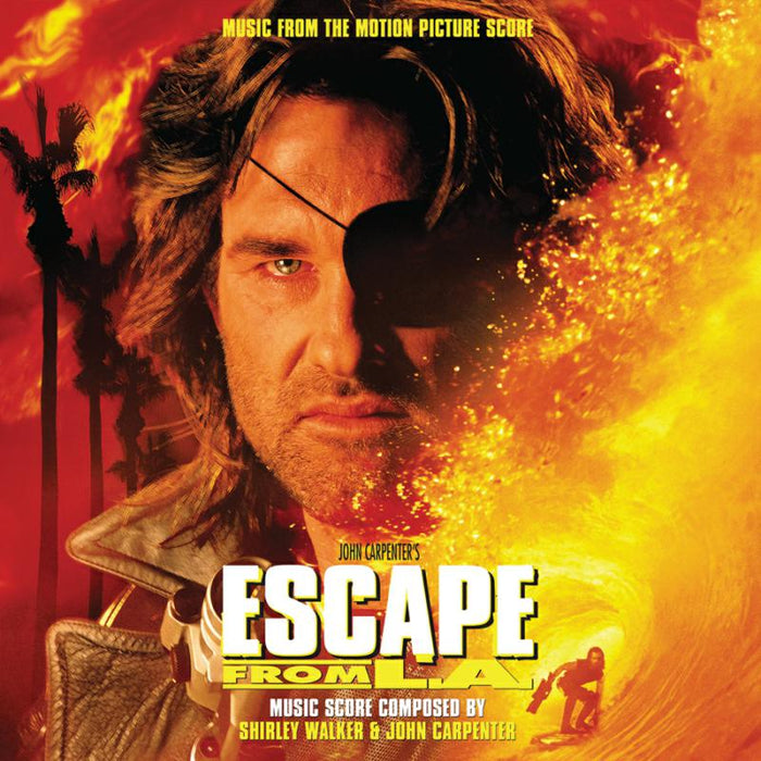 Shirley Walker & John Carpenter - Escape From L.A. (O.S.T.) (Limited Edition Red & Yellow "Flame" Vinyl) - RLGM05741PMI