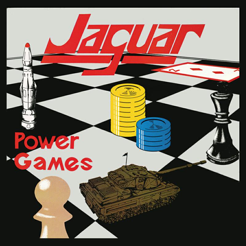 Jaguar - Power Games (Limited Black/White Splatter Vinyl Edition) - RLGM05941PMI