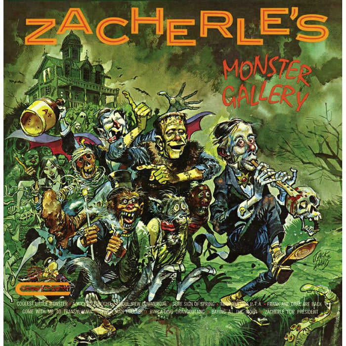 John Zacherle - Zacherle's Monster Gallery (Limited Orange & Green "Pumpkin" Vinyl Edition) - RLGM06171PMI