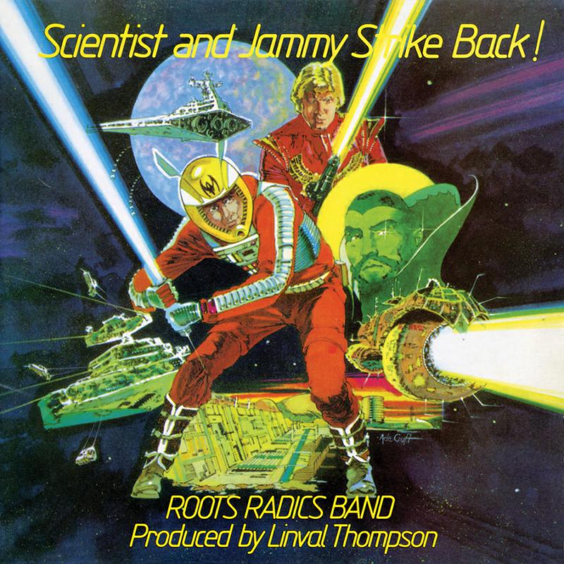 Scientist & Prince Jammy - Scientist and Jammy Strike Back! (Limited Coke Bottle Clear with Blue Swirl Vinyl Edition) - RLGM06831PMI