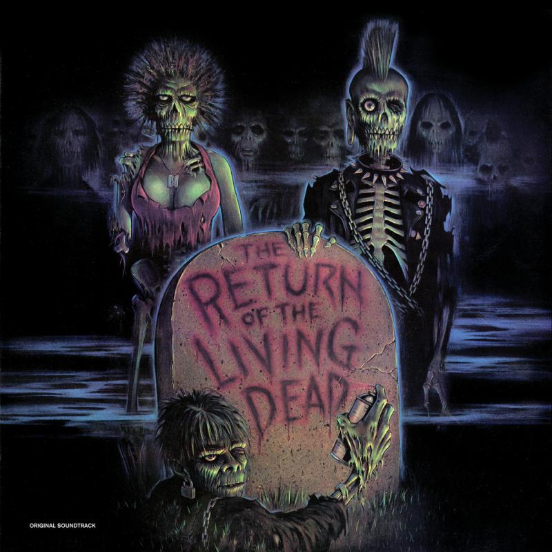 Various Artists - The Return of the Living Dead--Original Soundtrack (Limited Clear with Blood Red Splatter Vinyl Edition) - RLGM10711PMI