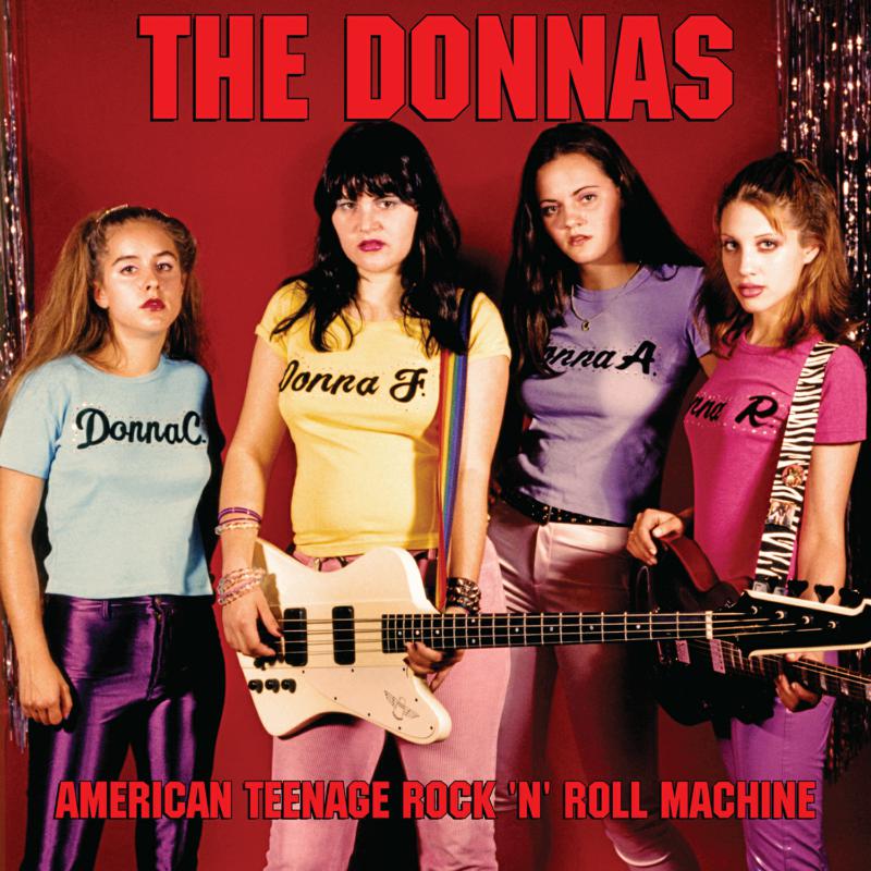 The Donnas - American Teenage Rock 'N' Roll Machine (Fire Orange with Black Swirl Vinyl Edition) - RLGM15601PMI