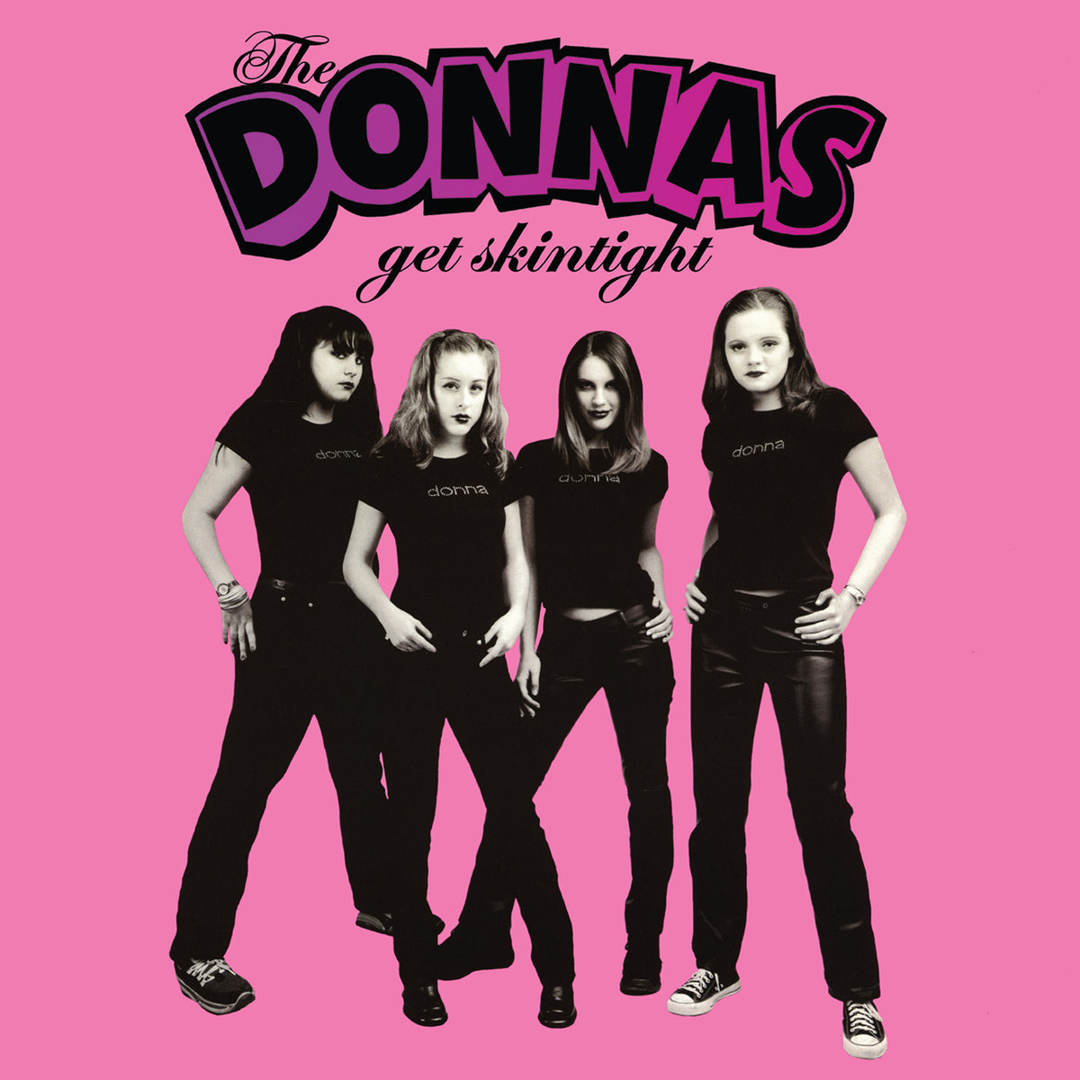 The Donnas - Get Skintight (Purple with Pink Swirl Vinyl) - RLGM16251PMI