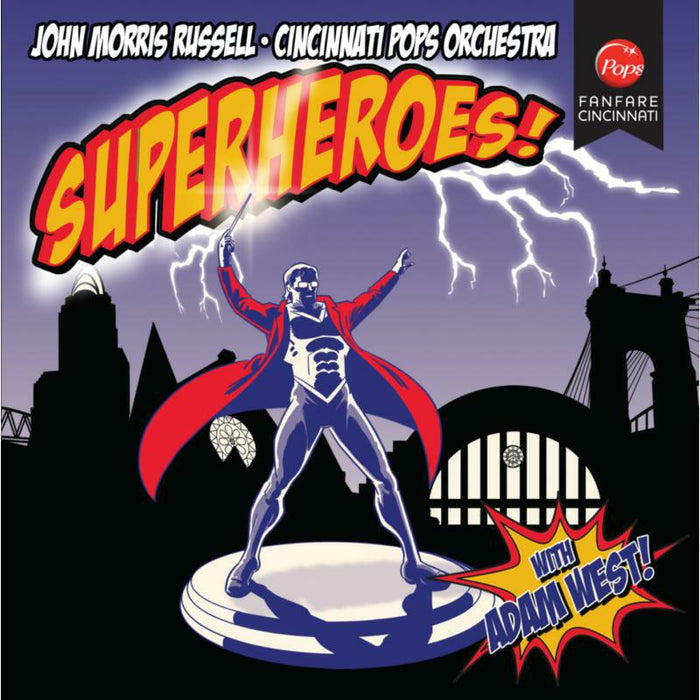 Russell:Cincinnati Pops Orch - Superheroes | Hollywood Musical Scores - FC-002