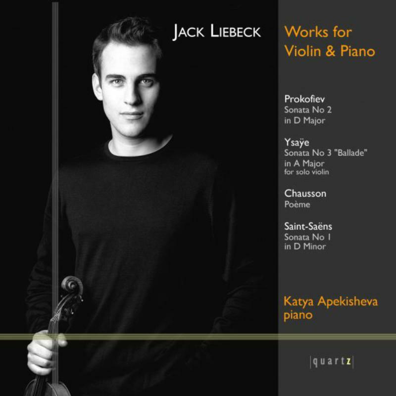 Jack Liebeck - WORKS FOR VIOLIN & PIANO - QTZ2002