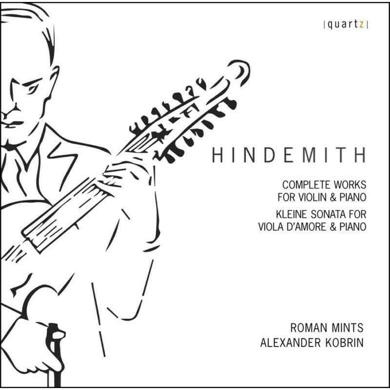 Roman Mints/Kobrin - Paul Hindemith: Complete Works for Violin and Piano - QTZ2132