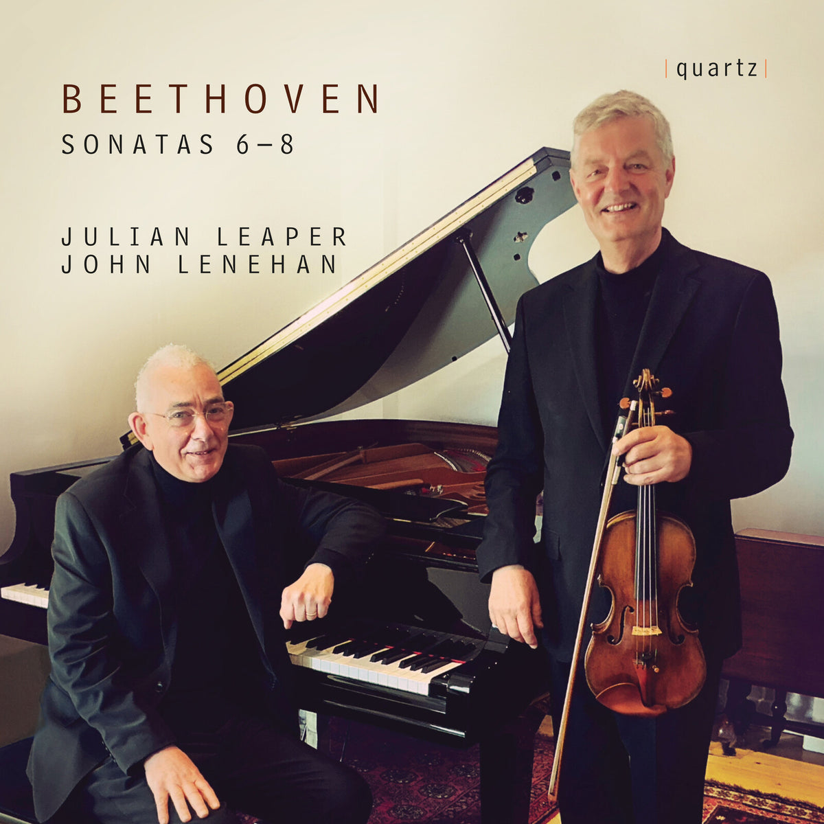 Julian Leaper; John Lenehan - Ludwig van Beethoven: Sonatas 6-8 - QTZ2176