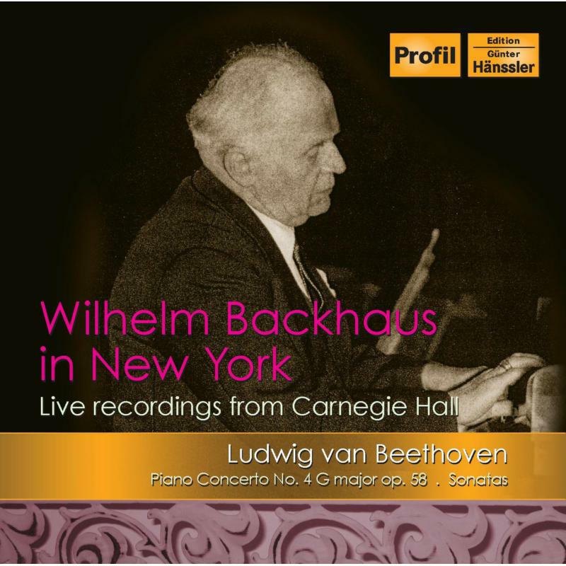 Backhaus - Wilhelm Backhaus In New York - PH10006