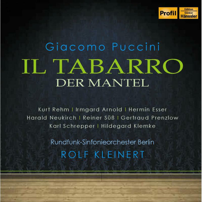 Rehm:Arnold:Esser:Neukirch - Puccini: Il Tabarro - PH12064
