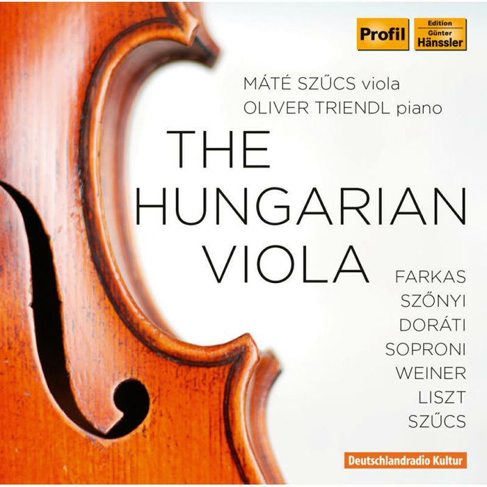 Szucs:Triendl - The Hungarian Viola - PH14022