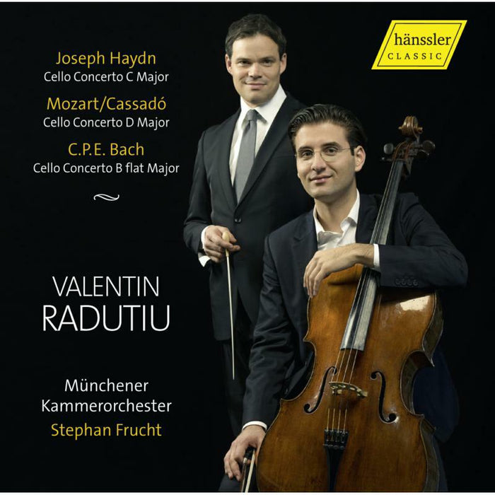 Radutiu/Munchener/Frucht - Haydn, Mozart/Cassadó & CPE Bach: Cello Concertos - HC16038