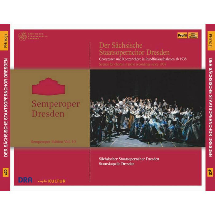 Various - DER SÄCHSISCHER STAATSOPERNCHOR DRESDEN - SEMPEROPER-EDITION, VOL. 10 - PH17031
