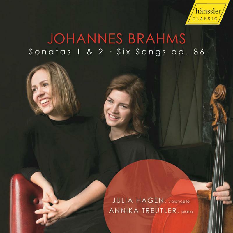 Hagen/Treutler - Johannes Brahms: Sonatas 1 & 2-Six Songs, Op. 86 - HC17060
