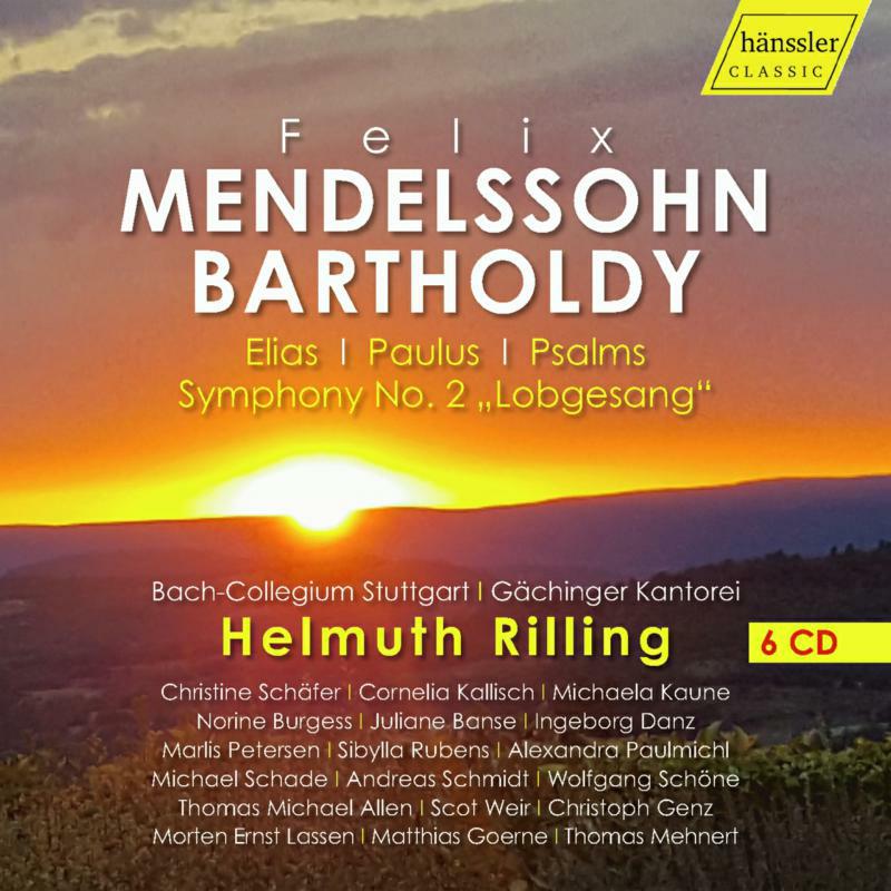 Various - Felix Mendelssohn-Bartholdy: Elias, Paulus, Psalms, Symphony No. 2 „Lobgesang“ - HC17082