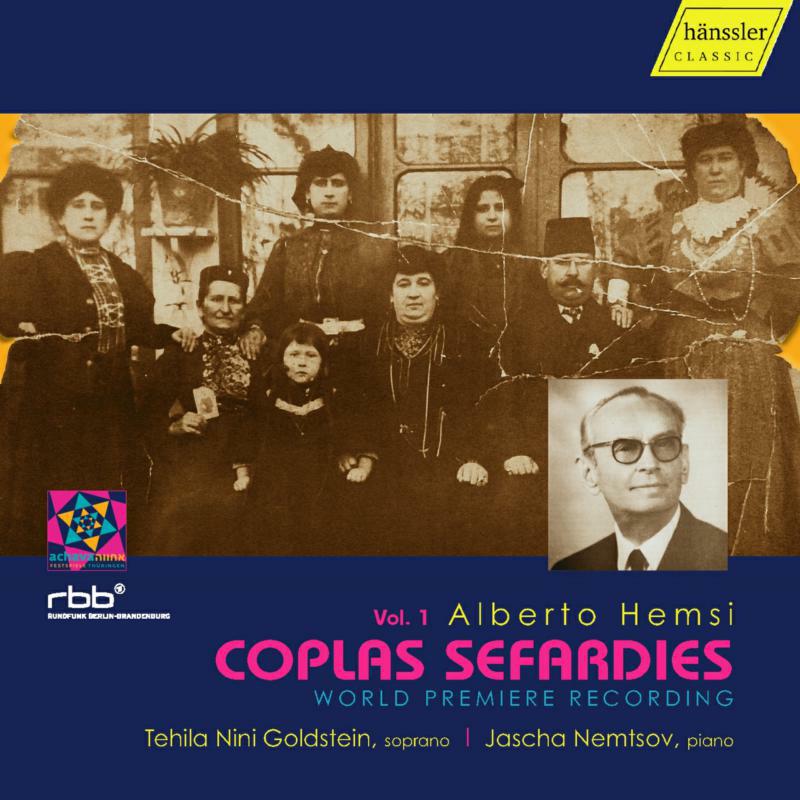 Goldstein/Nemtsov - Alberto Hemsi: Coplas Sefardies - Vol. 1 - HC18003