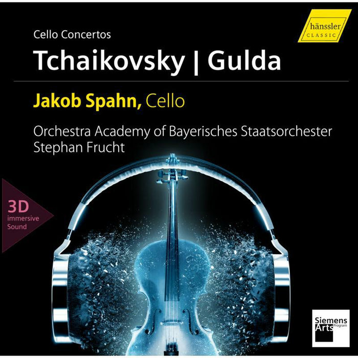Spahn/Orch Acad B-S/Frucht - Peter Iljitsch Tchaikowsky, Friedrich Gulda: Cello Concertos - HC18016