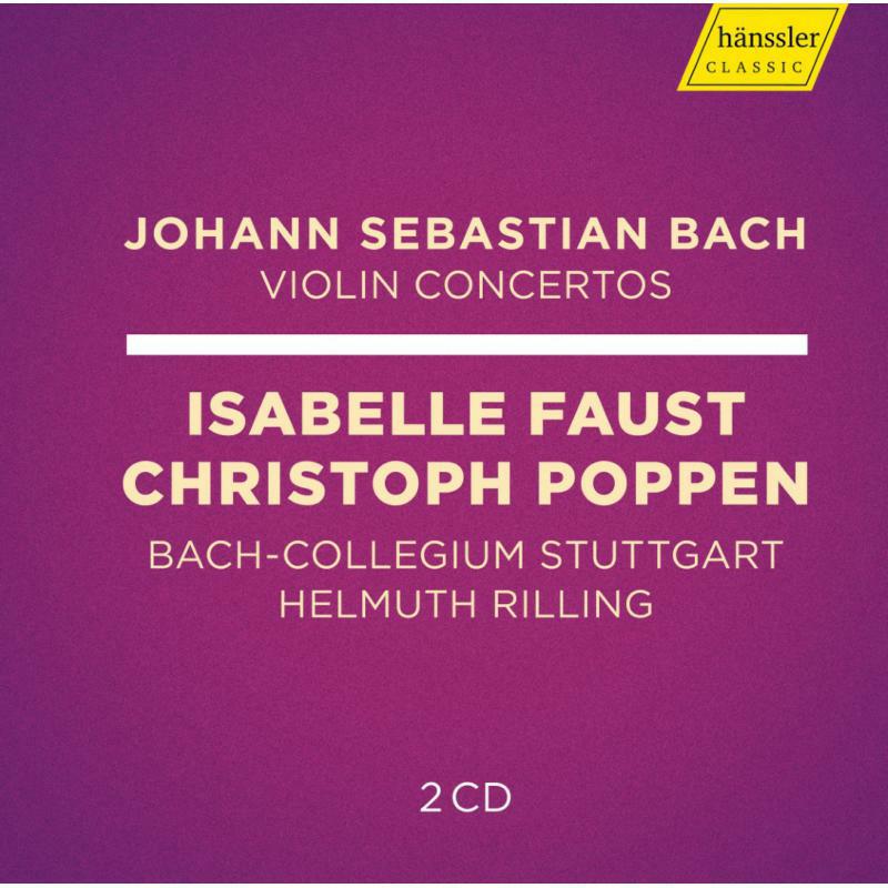 Faust/Poppen/Stuttgart - Johann Sebastian Bach: Violin Concertos - HC18054