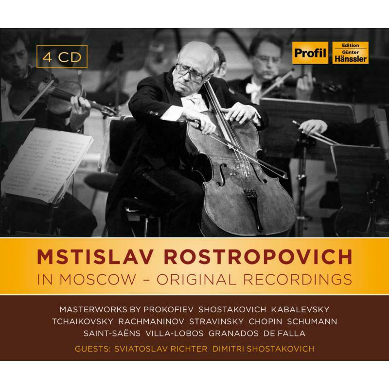 Rostropovich - Mstislav Rostropovich In Moscow: Original Recordings - PH18062