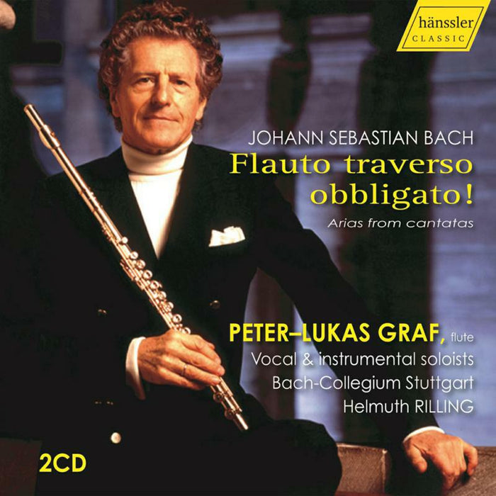 Graf/Stuttgart/Rilling - Johann Sebastian Bach: Flauto Traverso Obbligato! Arias from Cantatas - HC18072