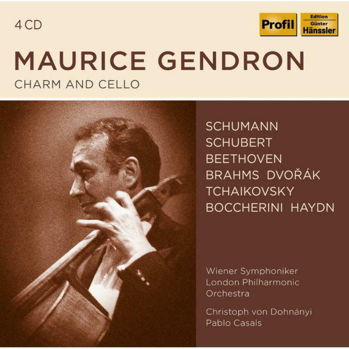 Maurice Gendron - Maurice Gendron: Charm and Cello - PH18091