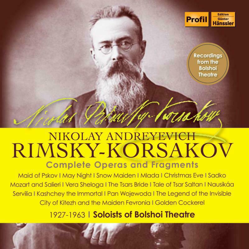 Various - Nikolay-Andreyevich Rimsky-Korsakov: Complete Operas and Fragments - PH19010