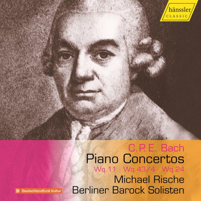 Rische/Berliner Barock - C.P.E. Bach: Piano Concertos - HC19041