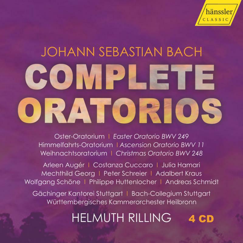 Rilling/Bach-Collegium St. - Johann Sebastian Bach: Complete Oratorios - HC19047
