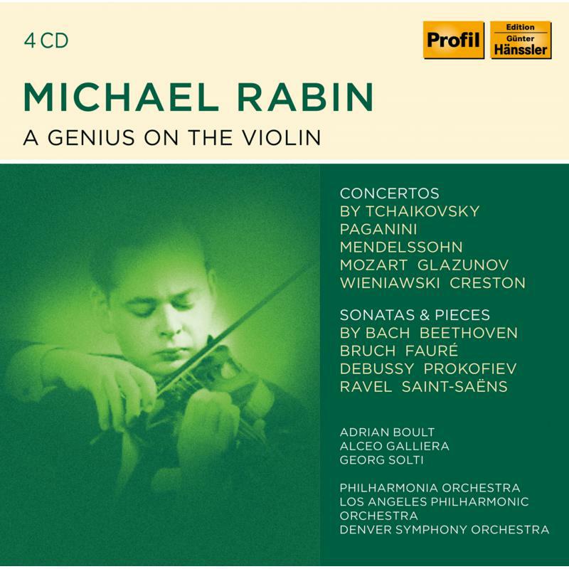 Michael Rabin - Michael Rabin: A Genius on the Violin - PH20003