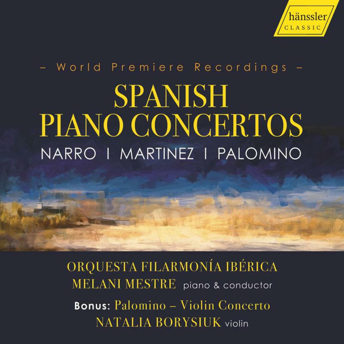 Mestre/Ofi - Manuel Narro, Mariana Martinez, José Palomino: Spanish Piano Concertos - HC20016