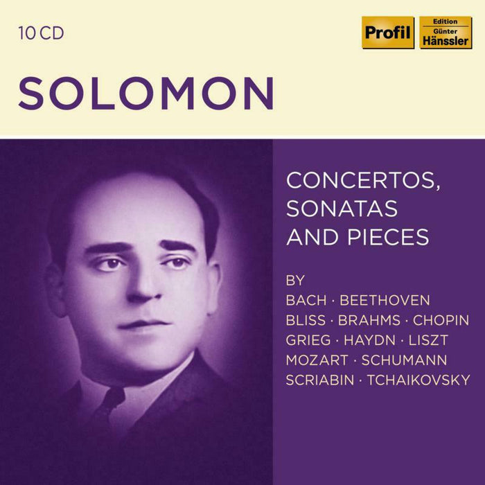 Solomon - Solomon: Concertos, Sonatas and Pieces - PH20032